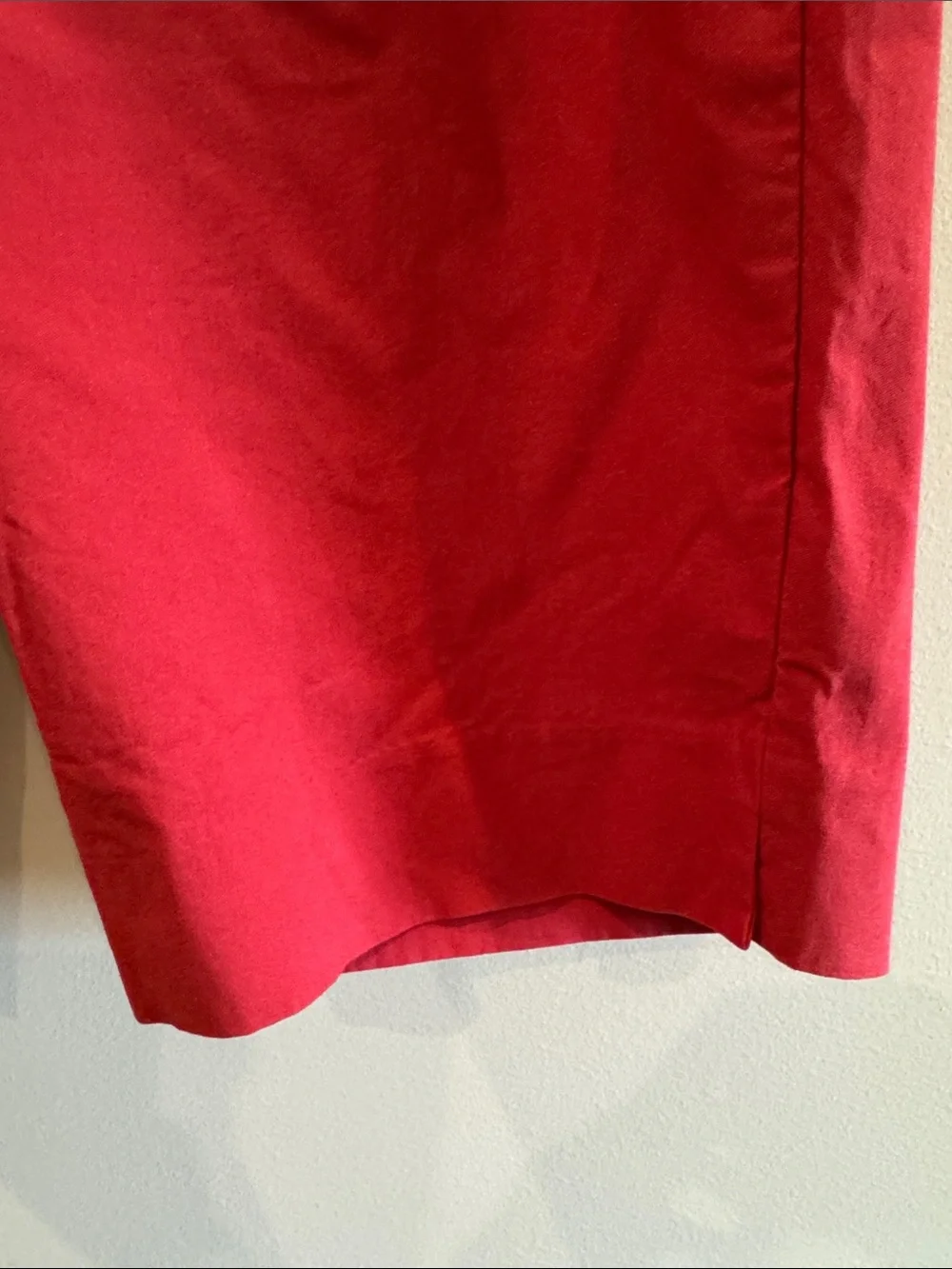Peck & Peck Vibrant Red Shorts - Picture 2 of 7